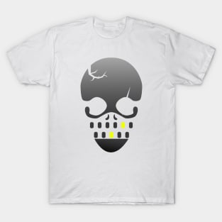 Golden Tooth Skull T-Shirt